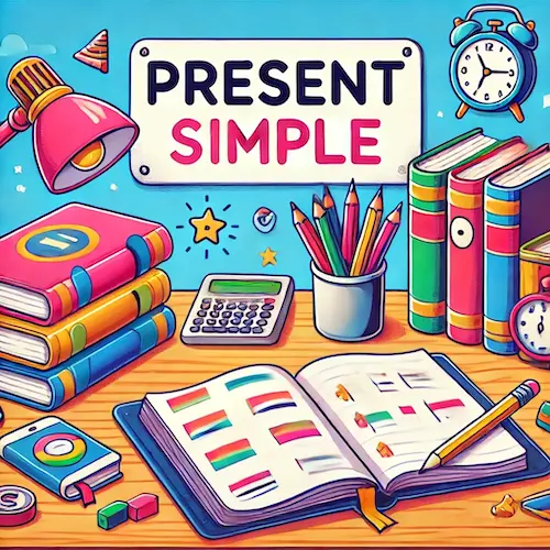 Тест - раскройте скобки, употребляя глаголы в Present Simple