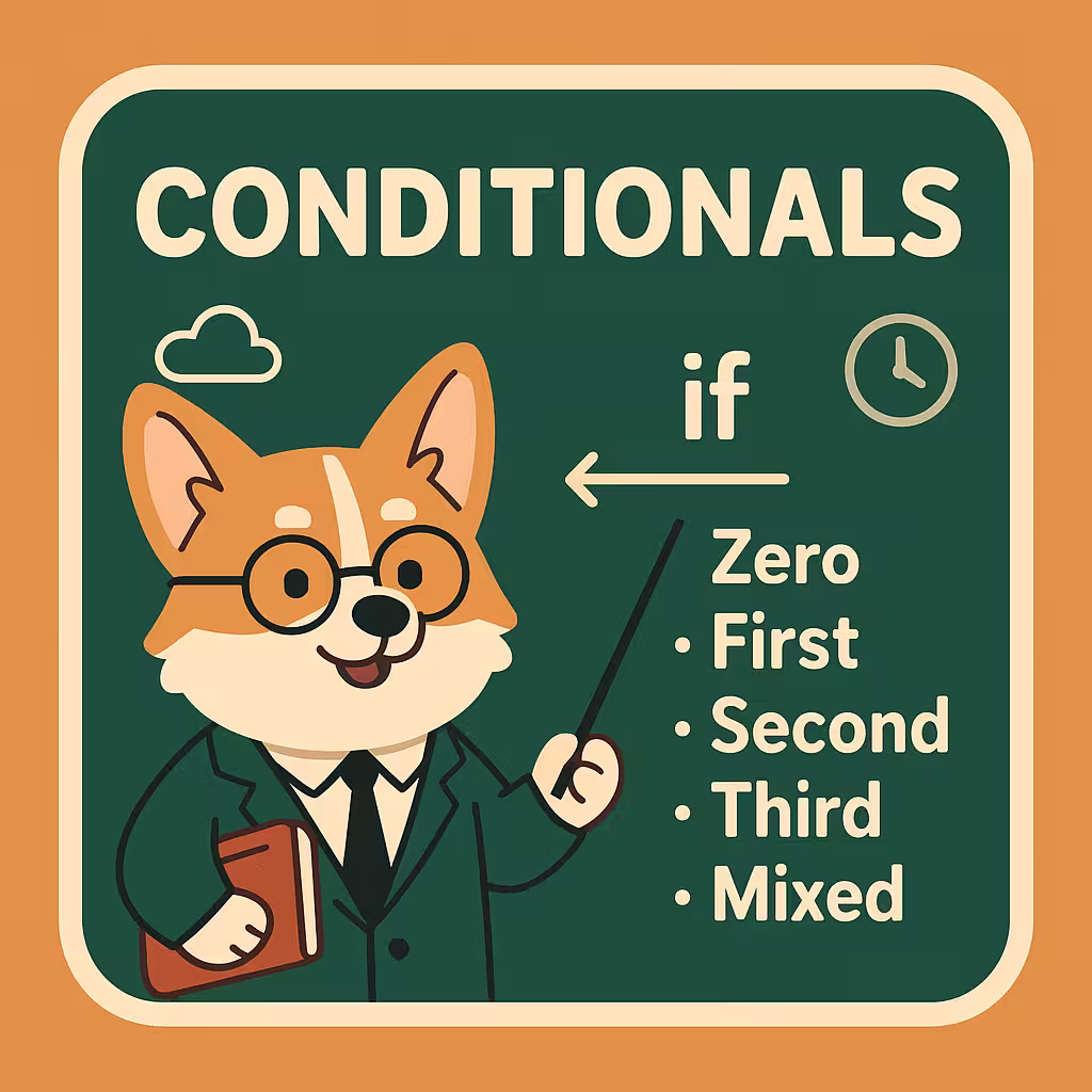 Условные предложения в английском языке (Conditionals): Zero, First, Second, Third и Mixed — формы, схемы и примеры с переводом