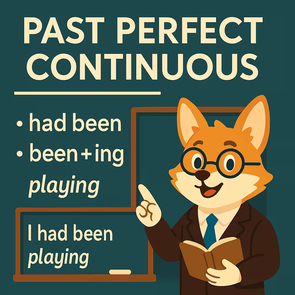 Past Perfect Continuous — прошедшее совершенное длительное время в английском языке с примерами